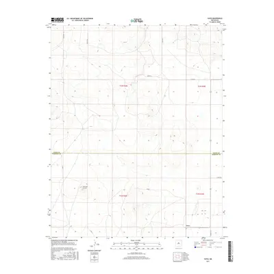 2017 Map of Yates, 2017 Print