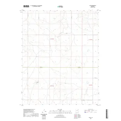 2020 Map of Yates, 2020 Print