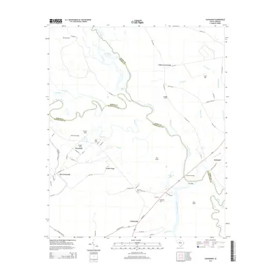 2014 Map of Yauhannah, 2014 Print