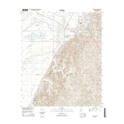 2015 Map of Yazoo City, 2015 Print