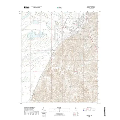 2018 Map of Yazoo City, 2018 Print