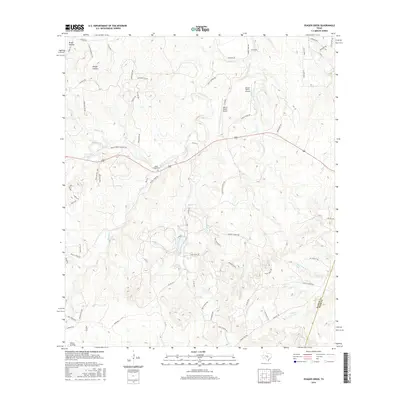 2016 Map of Yeager Creek, 2016 Print