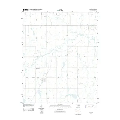 2012 Map of Yeager, 2012 Print