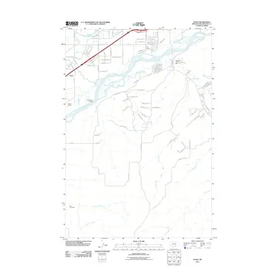 2011 Map of Yegen, 2011 Print