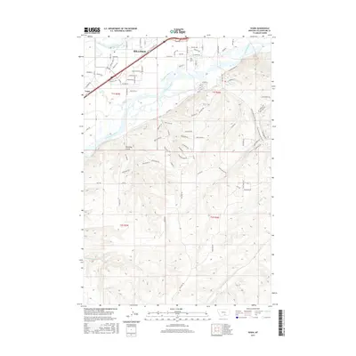2017 Map of Yegen, 2017 Print