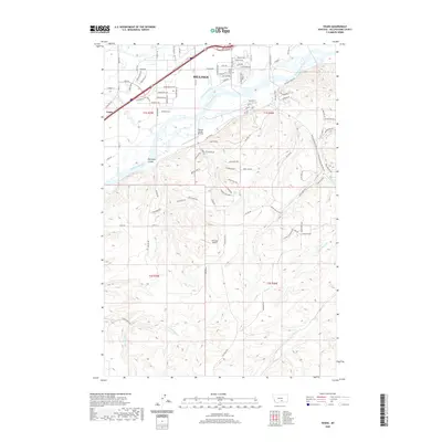 2020 Map of Yegen, 2020 Print