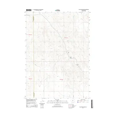 2015 Map of Yellow Bear Camp, 2015 Print