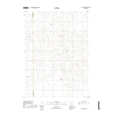 2017 Map of Yellow Bear Camp, 2017 Print
