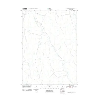 2012 Map of Yellow Bear Camp SW, 2012 Print