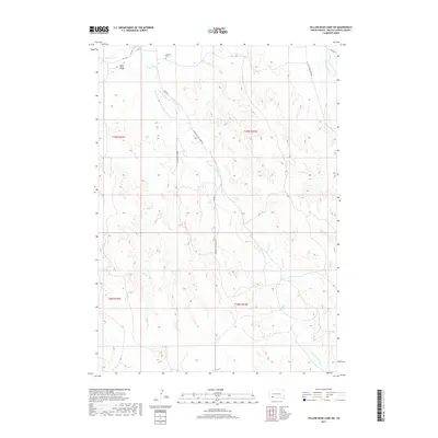 2017 Map of Yellow Bear Camp SW, 2017 Print