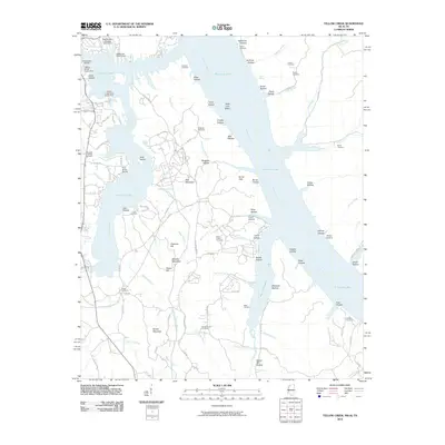 2010 Map of Yellow Creek, 2010 Print