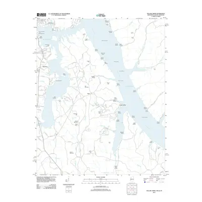 2012 Map of Yellow Creek, 2012 Print