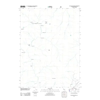 2012 Map of Yellow Dog Peak, 2012 Print