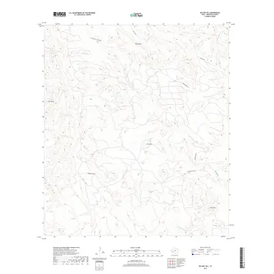 2019 Map of Yellow Hill, 2019 Print