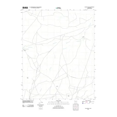 2010 Map of Yellow Hill, 2010 Print