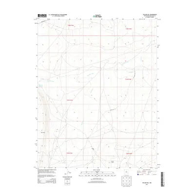2013 Map of Yellow Hill, 2013 Print