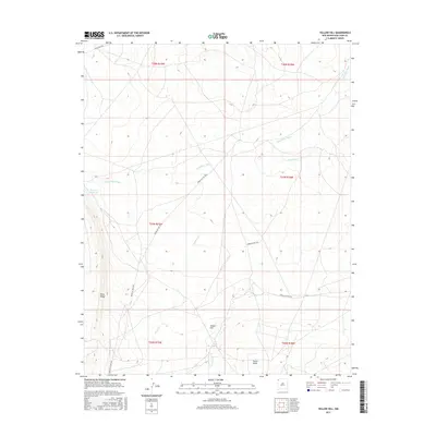 2017 Map of Yellow Hill, 2017 Print