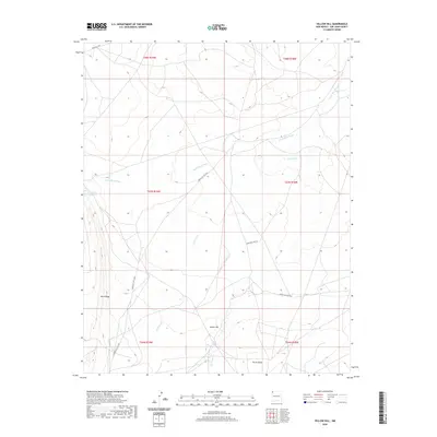 2020 Map of Yellow Hill, 2020 Print