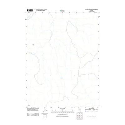 2011 Map of Yellow Hills East, 2011 Print