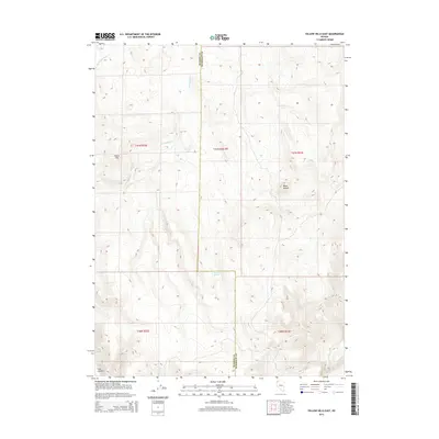 2015 Map of Yellow Hills East, 2015 Print