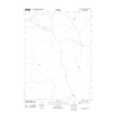 2011 Map of Yellow Hills West, 2011 Print