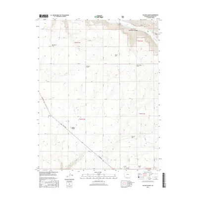 2016 Map of Yellow Jacket, 2016 Print