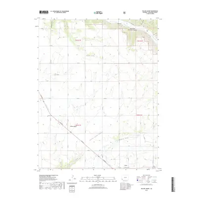 2019 Map of Yellow Jacket, 2019 Print