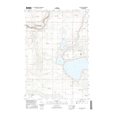 2015 Map of Yellow Lake, 2015 Print