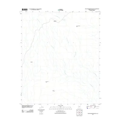 2011 Map of Yellow Medicine Butte, 2011 Print