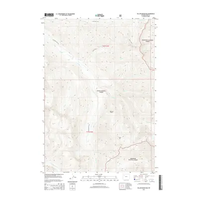 2015 Map of Yellow Mountain, 2015 Print