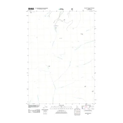 2011 Map of Yellow Peak, 2011 Print