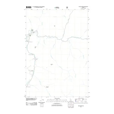 2011 Map of Yellow Pine, 2011 Print
