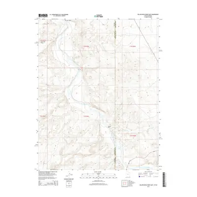 2014 Map of Yellow Rock Point East, 2014 Print