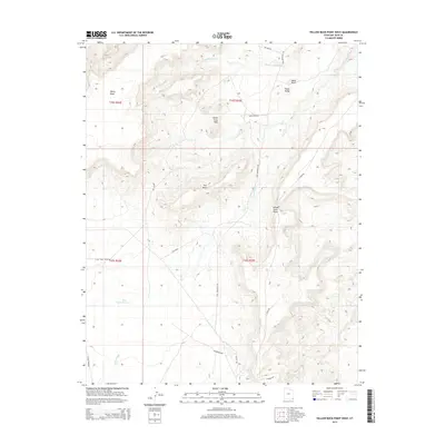 2014 Map of Yellow Rock Point West, 2014 Print