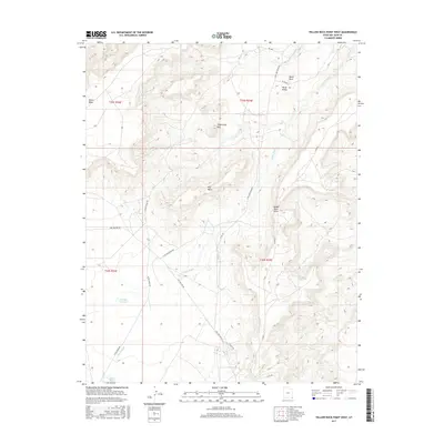 2017 Map of Yellow Rock Point West, 2017 Print
