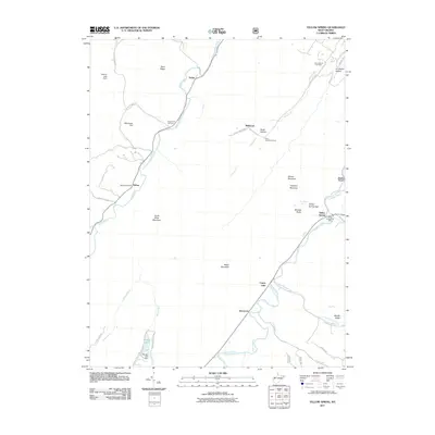 2011 Map of Yellow Spring, 2011 Print