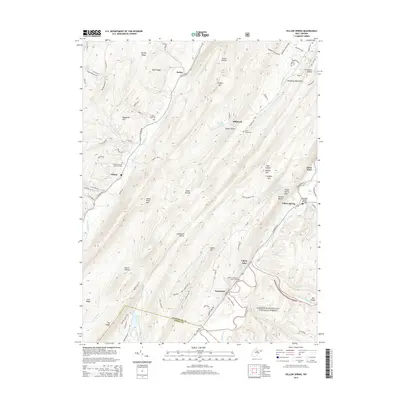 2014 Map of Yellow Spring, 2014 Print