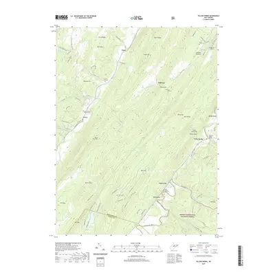 2019 Map of Yellow Spring, 2019 Print