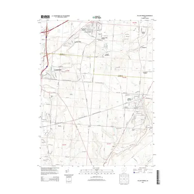 2013 Map of Yellow Springs, 2013 Print