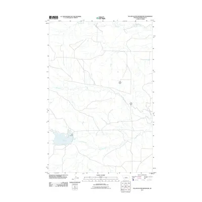 2011 Map of Yellow Water Reservoir, 2011 Print