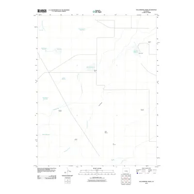 2010 Map of Yellowbank Creek, 2010 Print