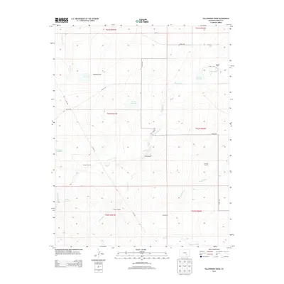 2013 Map of Yellowbank Creek, 2013 Print