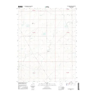 2016 Map of Yellowbank Creek, 2016 Print