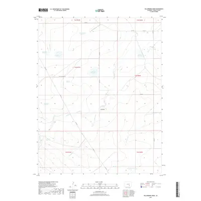 2019 Map of Yellowbank Creek, 2019 Print