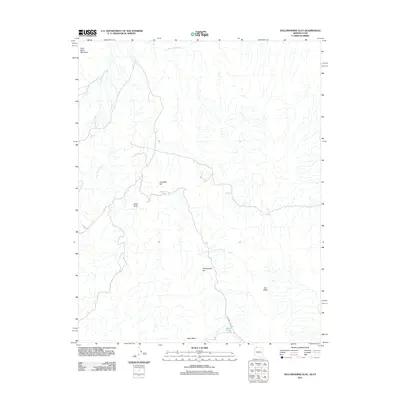2011 Map of Yellowhorse Flat, 2011 Print