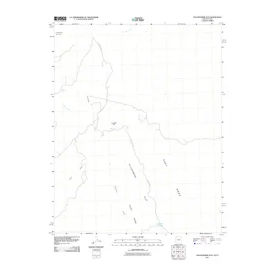 2011 Map of Yellowhorse Flat, 2011 Print