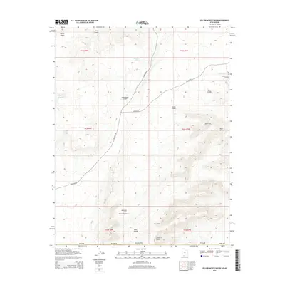 2014 Map of Yellowjacket Canyon, 2014 Print