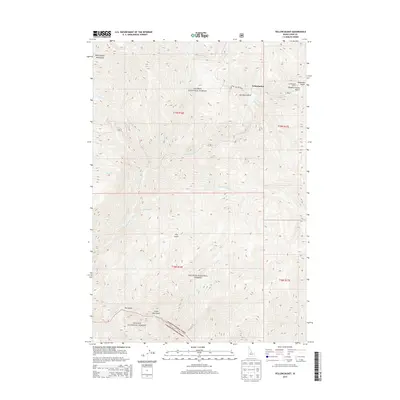 2013 Map of Yellowjacket, 2013 Print