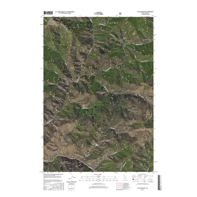 2017 Map of Yellowjacket, 2017 Print