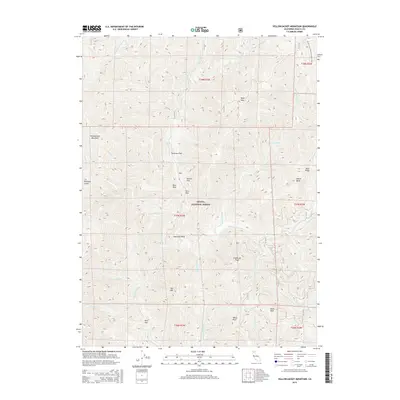 2015 Map of Yellowjacket Mountain, 2015 Print